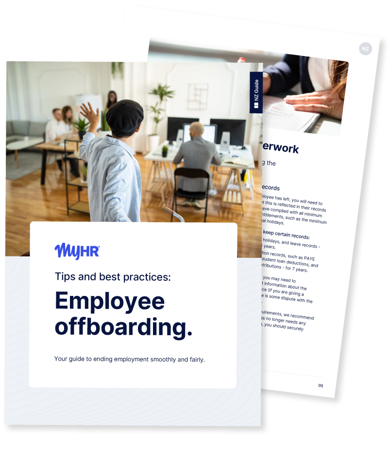 Employee Offboarding Guide - Download now | MyHR NZ - MyHR NZ